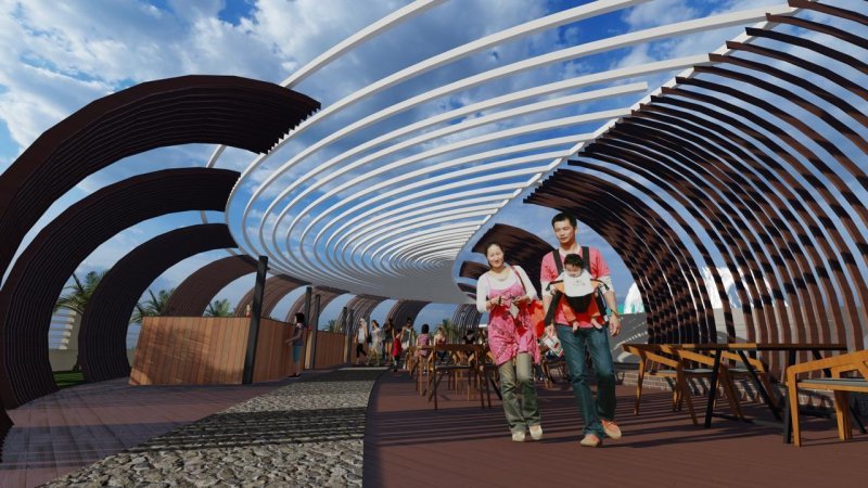 Conception Apatam multifonctionnel en bois