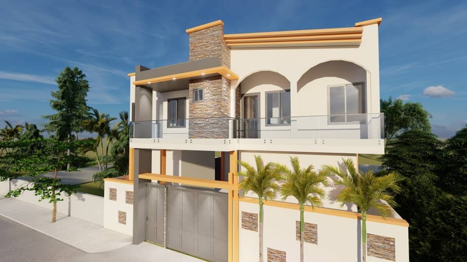 Conception d’une villa R+1 – Élégance et fonctionnalité