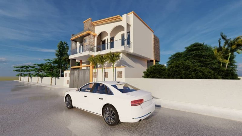 Conception d’une villa R+1 – Élégance et fonctionnalité