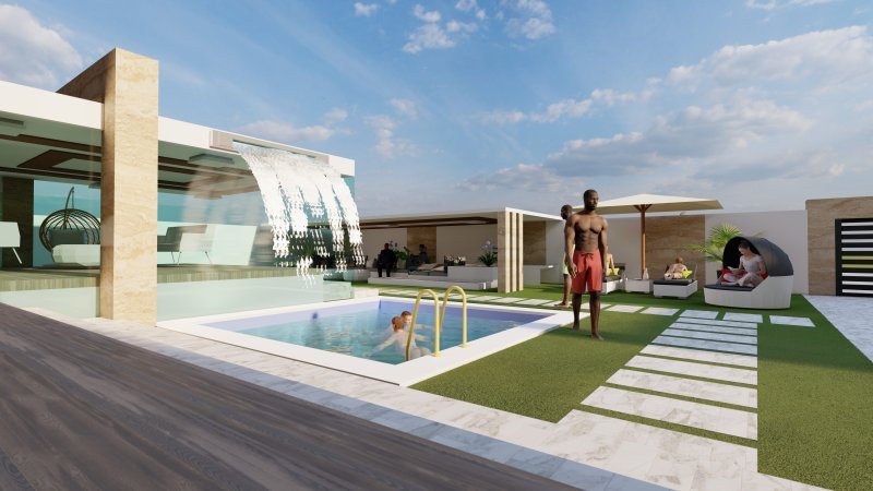 Villa moderne pour vacances