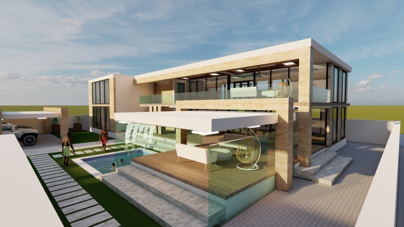 Villa moderne pour vacances